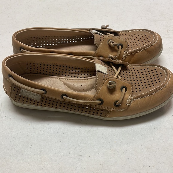 🎉HP🎉Sperry Top Sider Perforated Boat Shoes - Picture 3 of 12